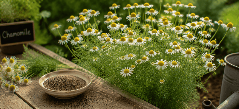 Chamomile Seeds Growing Guide: How to Grow Matricaria chamomilla from Seed