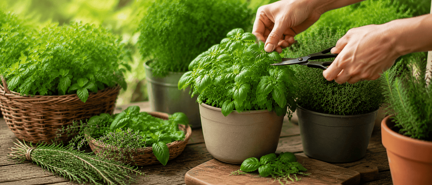 How to Harvest Herbs Without Killing the Plant
