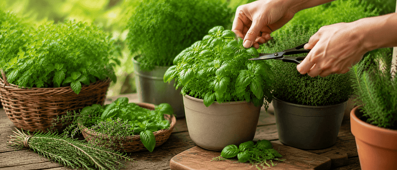 How to Harvest Herbs Without Killing the Plant