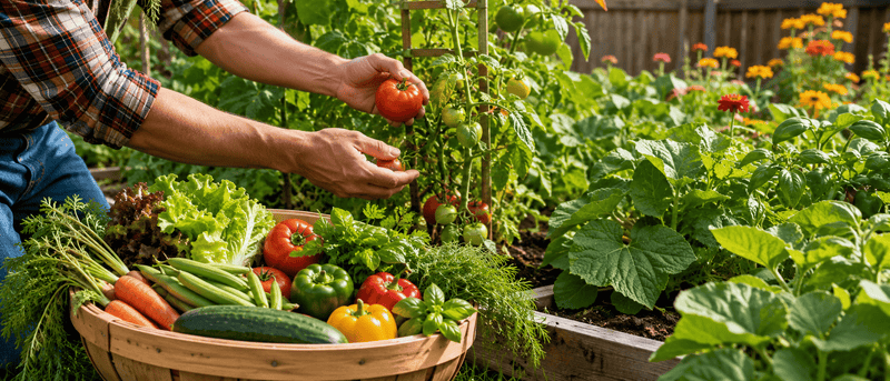 Beginner’s Guide to Harvesting Homegrown Vegetables