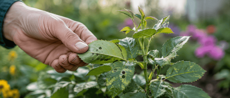 First Signs of Pest Problems on Plants