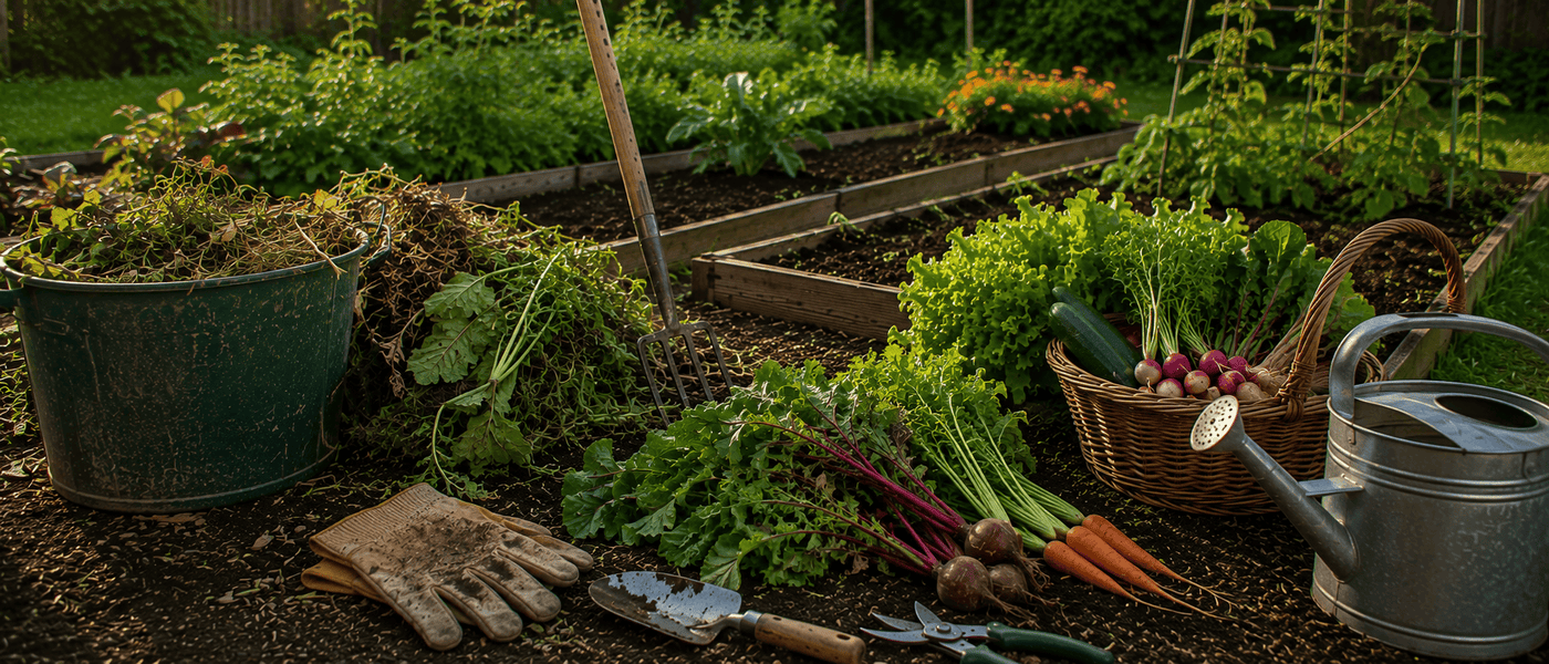 After the Harvest: A Beginner’s Guide to Caring for Your Garden Once the Crop is Collected