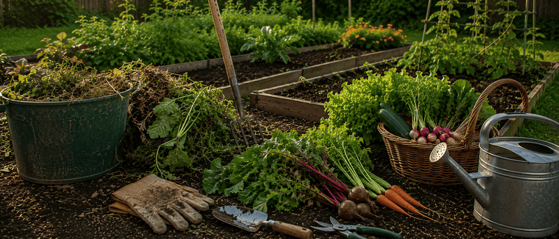 After the Harvest: A Beginner’s Guide to Caring for Your Garden Once the Crop is Collected
