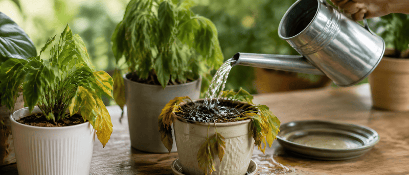 How to Know If You’re Watering Your Plants Too Much